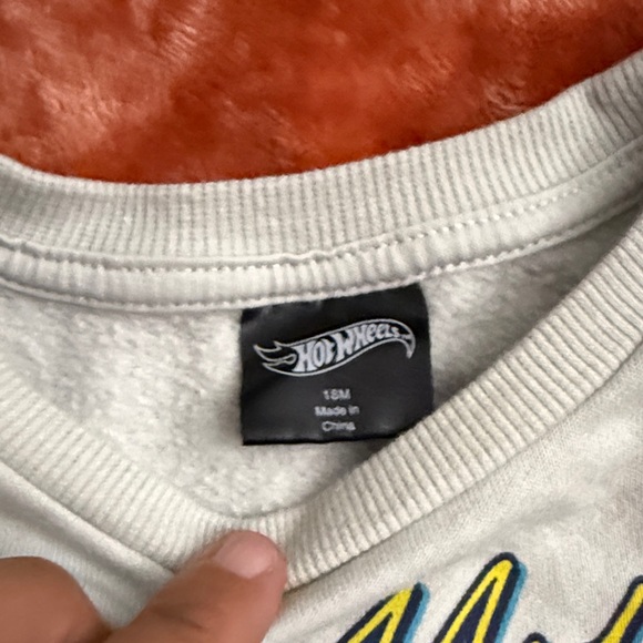 Toddler Boys' Hot Wheels Checkered Fleece Pullover | SIZE 18 M - Picture 3 of 5